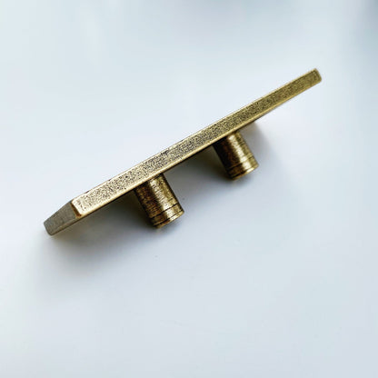 Rectangular Granada Aged Brass Drawer Handles.