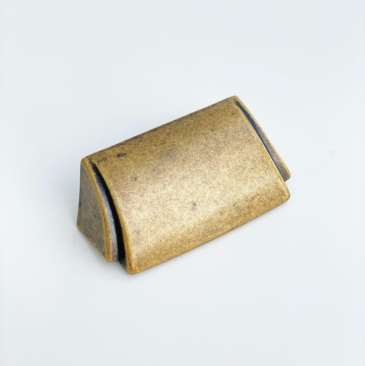 Antique Bronze "Ella" Cup Drawer Pull.
