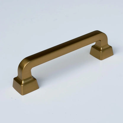Champagne Bronze "Owen" Mission Drawer Pulls and Knobs.