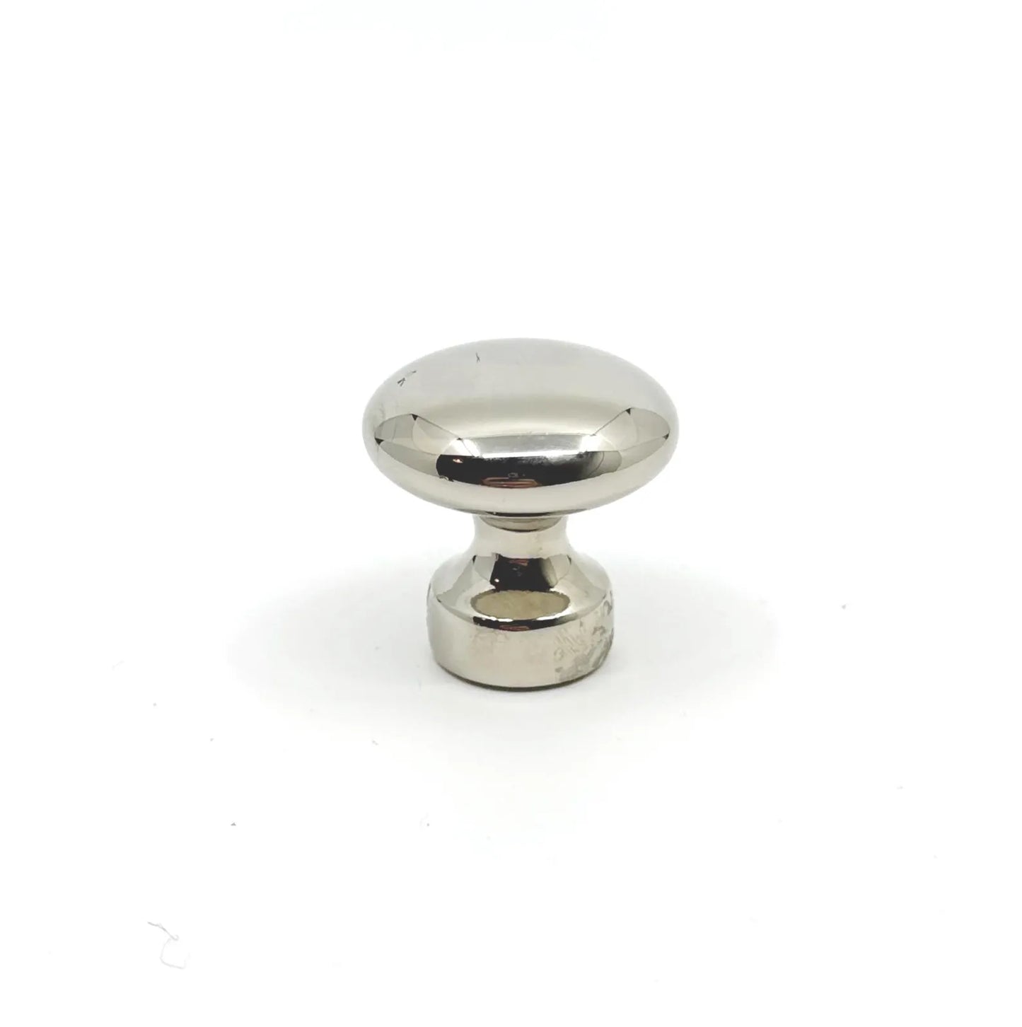 Polished Nickel "Baron" Cup Pull and Knobs
