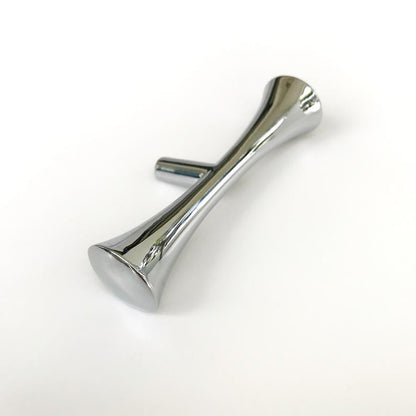 Hourglass "MCM 01" Polished Chrome Cabinet Pull.