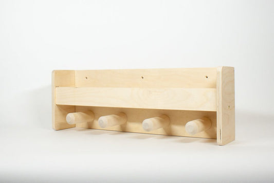 PAM- Wall Shelf + Coat Rack