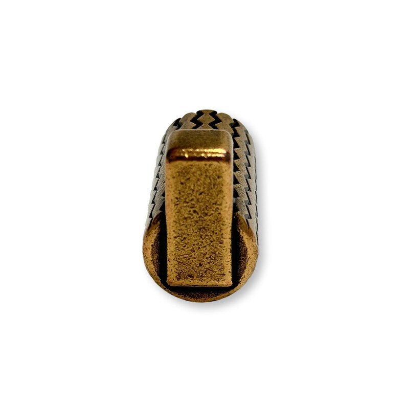 Antique Brass "Venice" Modern Wall Hat and Coat Hook.