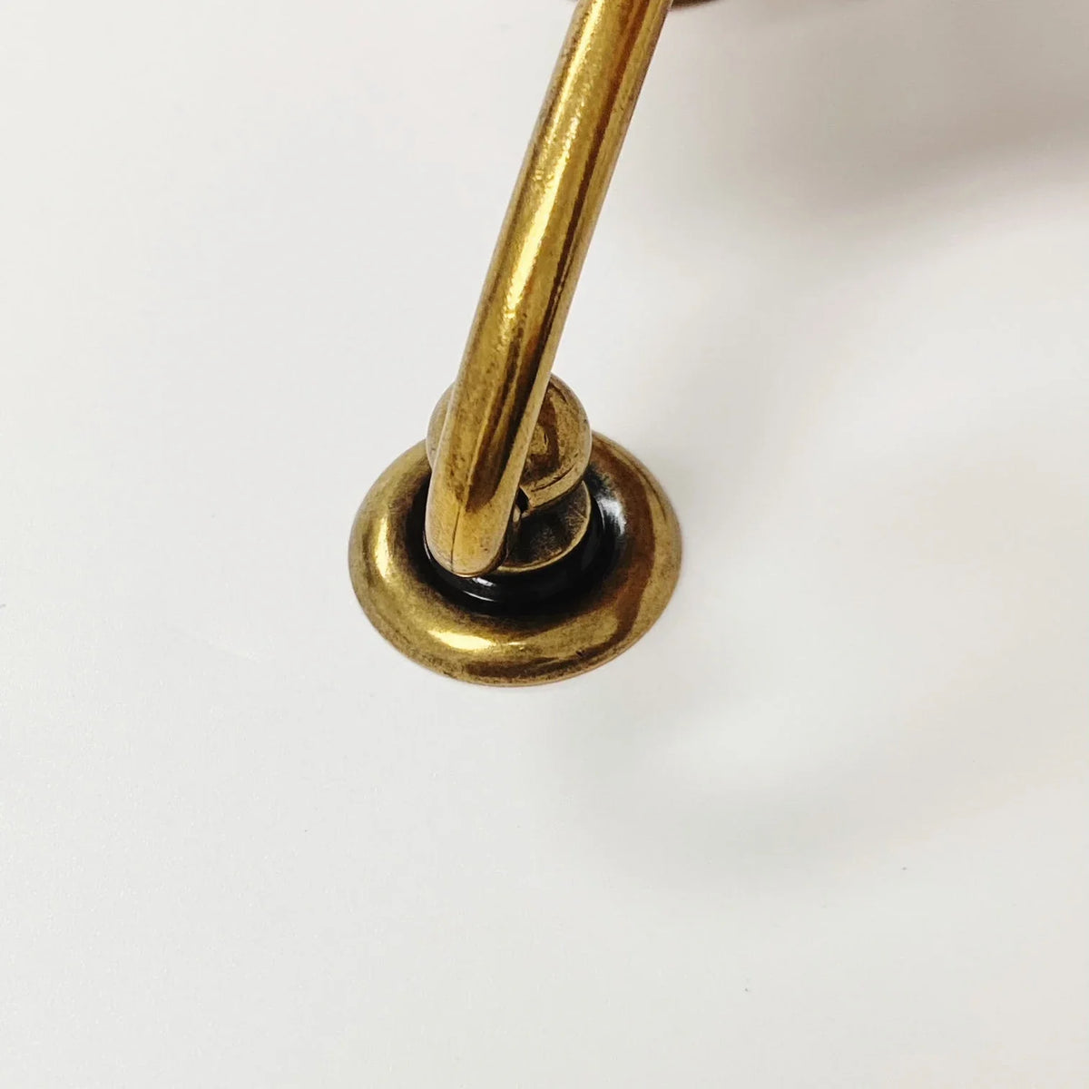 Ring Pulls "Oval" Bail Antique Brass Drawer Pulls.