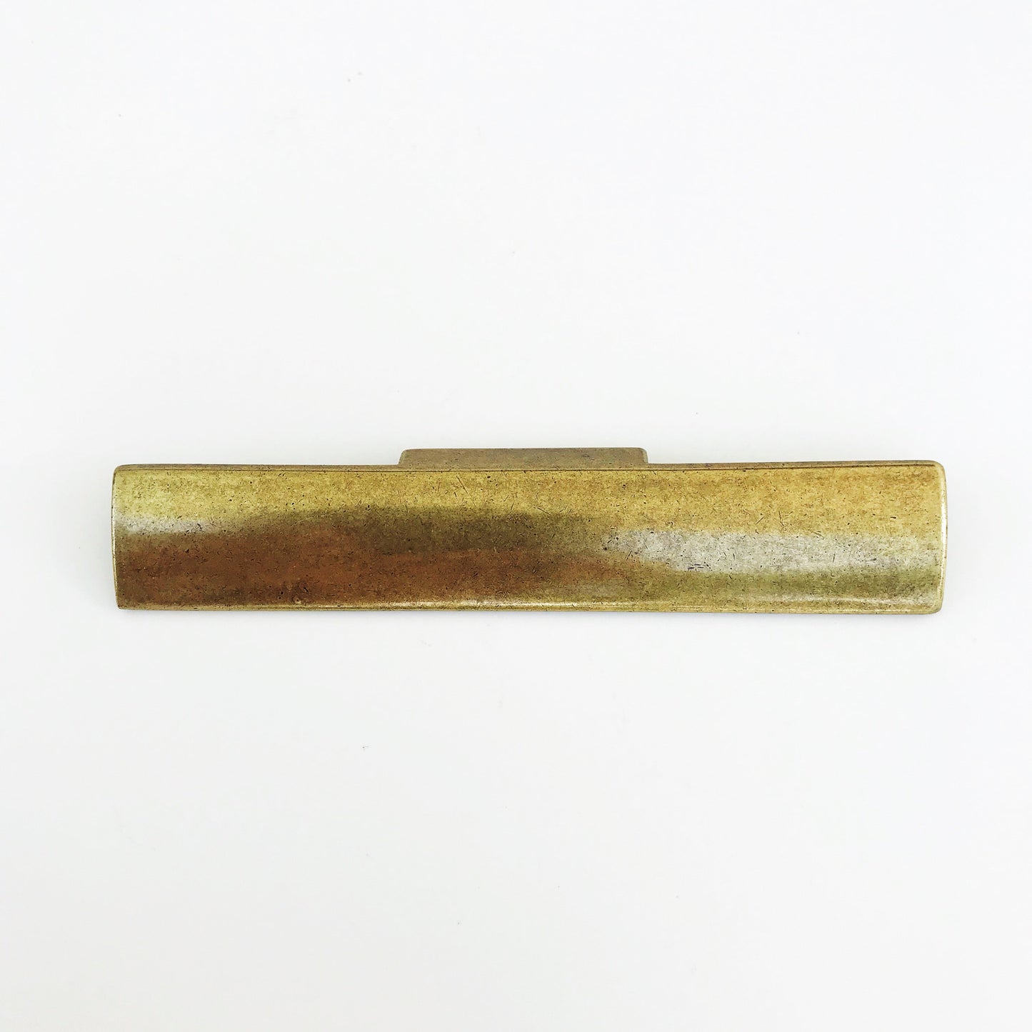 Rectangular "Dara" Aged Brass Drawer Pulls - Cabinet Handles.