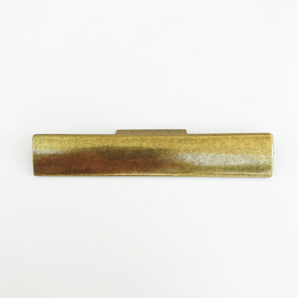 Rectangular "Dara" Aged Brass Drawer Pulls - Cabinet Handles.