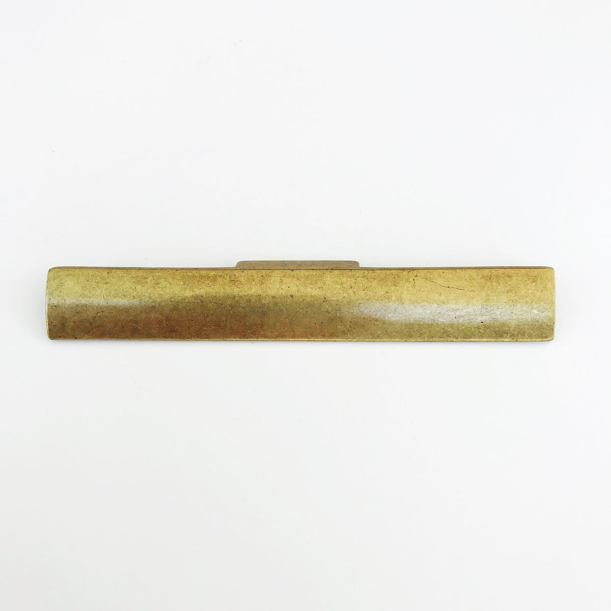Rectangular "Dara" Aged Brass Drawer Pulls - Cabinet Handles.