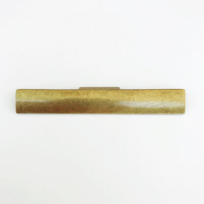 Rectangular "Dara" Aged Brass Drawer Pulls - Cabinet Handles.