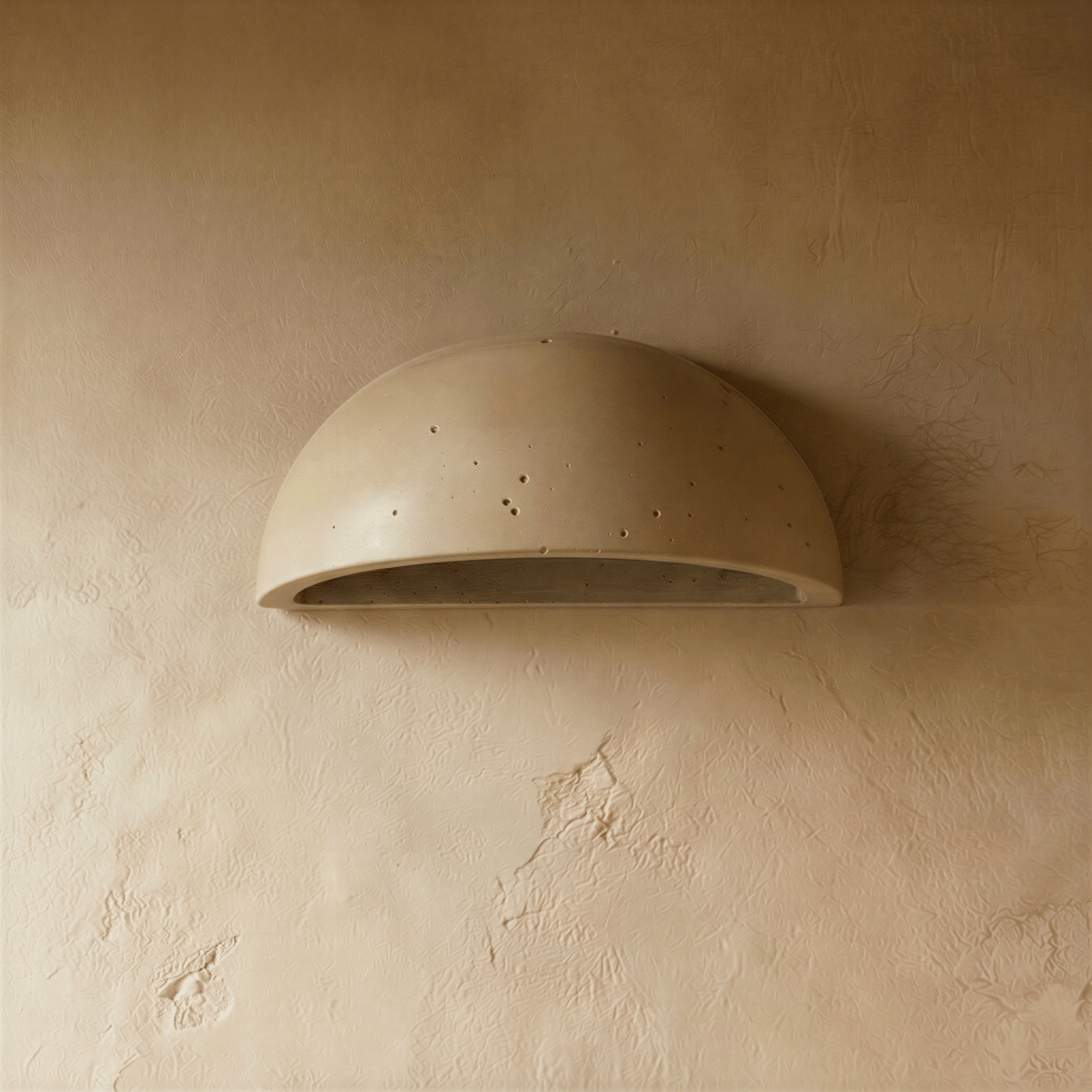 Ivado Travertine Wall Lamp.