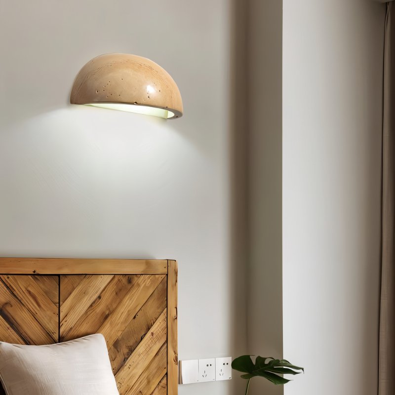 Ivado Travertine Wall Lamp.