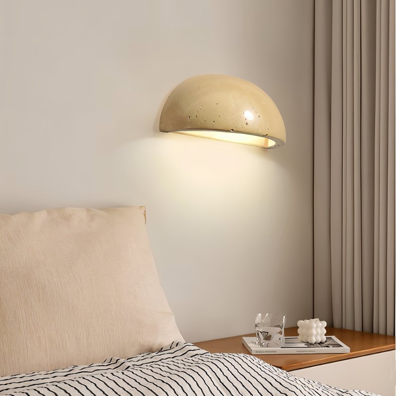 Ivado Travertine Wall Lamp.