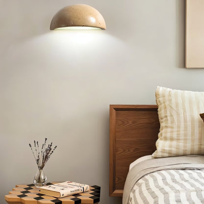 Ivado Travertine Wall Lamp.