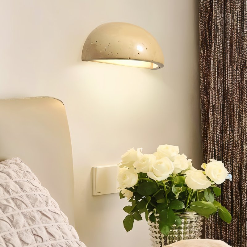 Ivado Travertine Wall Lamp.