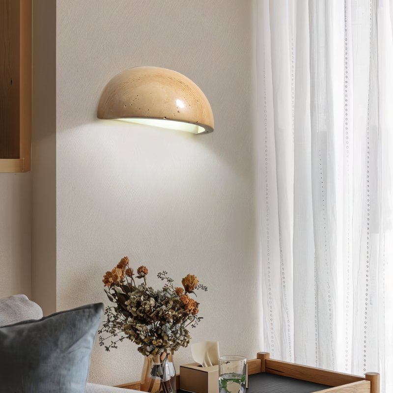 Ivado Travertine Wall Lamp.