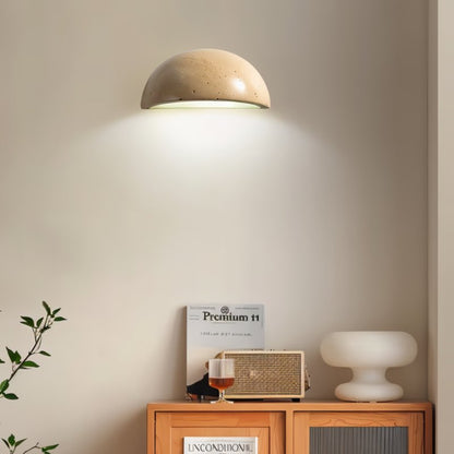 Ivado Travertine Wall Lamp.