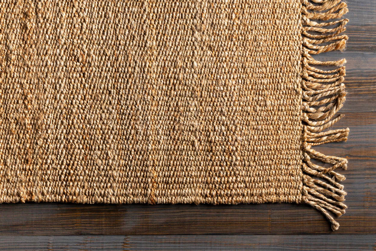 Oaks Perfect Flatweave Jute Rug.