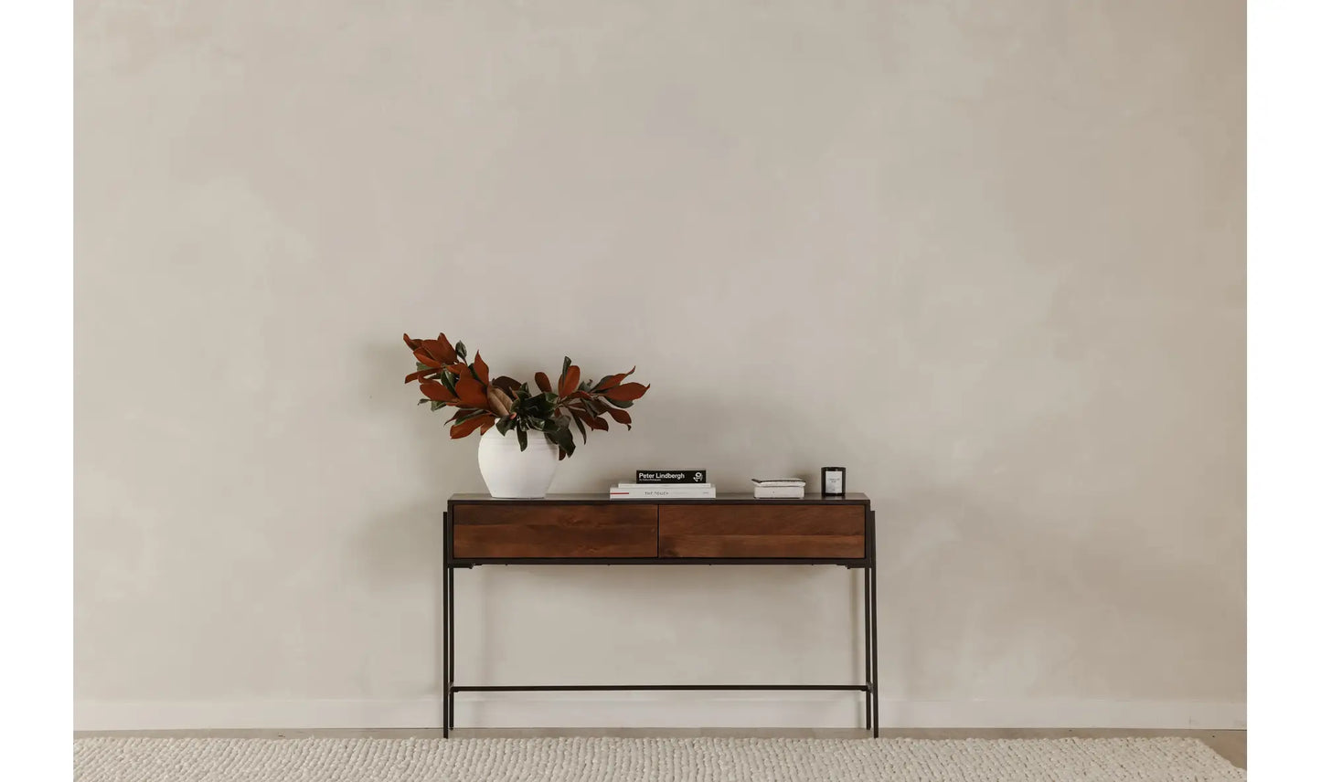 Tobin Console Table Brown