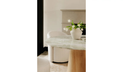 Evelyn Dining Table Green Onyx Marble