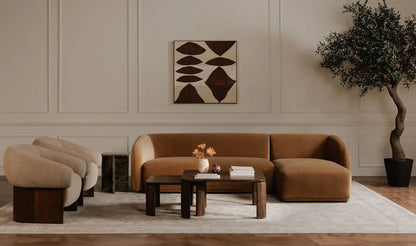 Bailey Nesting Coffee Table Dark Brown