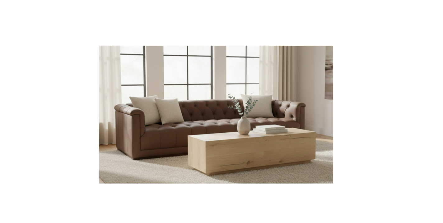 Jervis Sofa Cool Brown