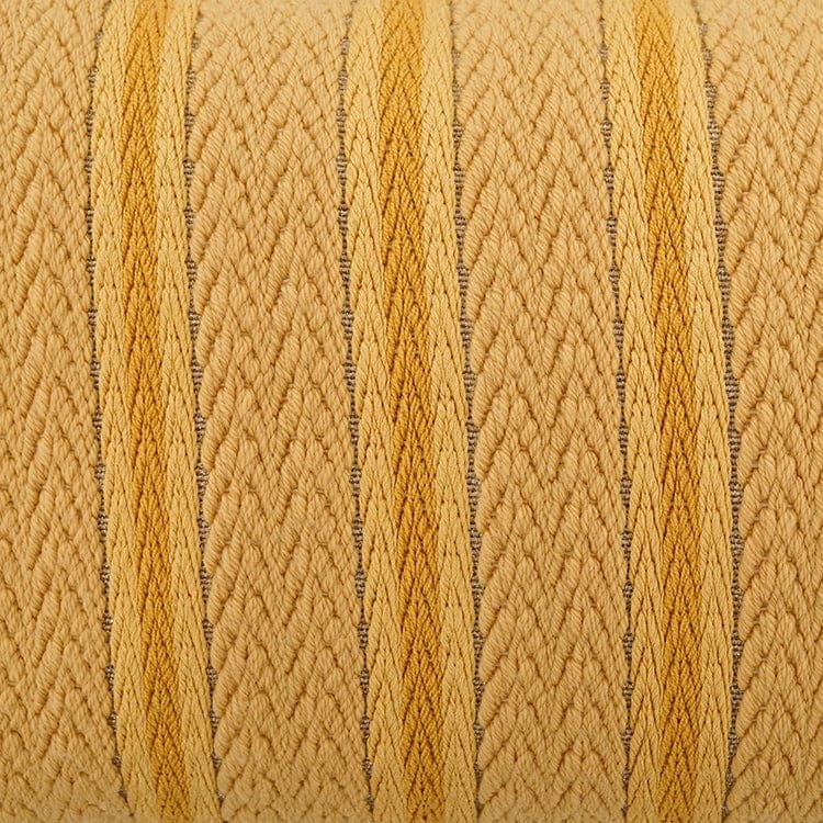 The Carpentry Shop Co. 12" x 18" Jewel Stripe - Yellow Citrine Pillow by Local Artisan Lenna Keshishian