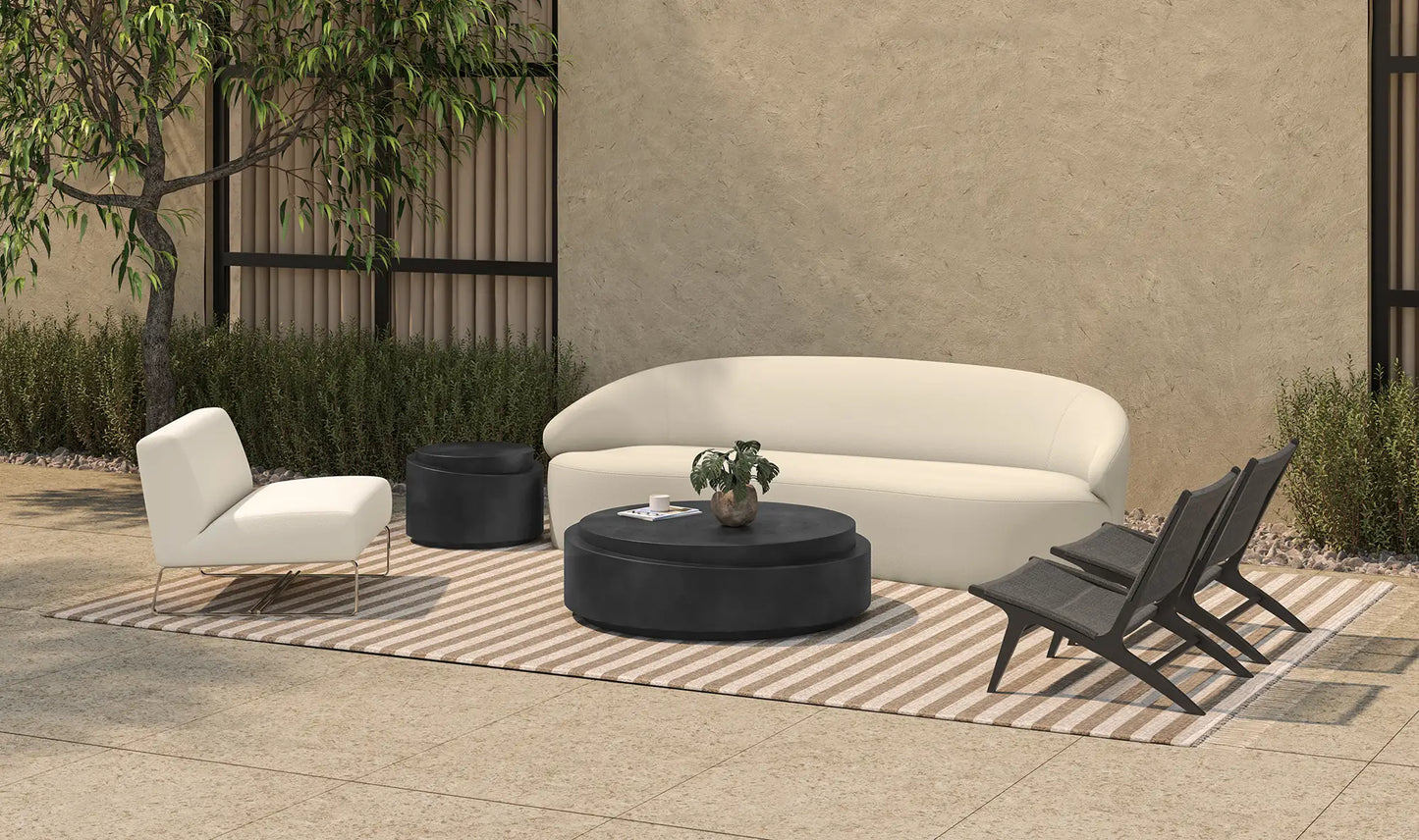 Cosmo Outdoor Coffee Table Black