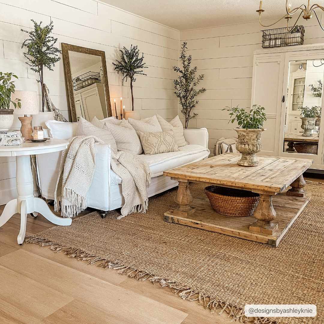 Oaks Perfect Flatweave Jute Rug.