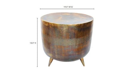 The Carpentry Shop Co. KETTEL ACCENT TABLE BRASS KETTEL ACCENT TABLE BRASS