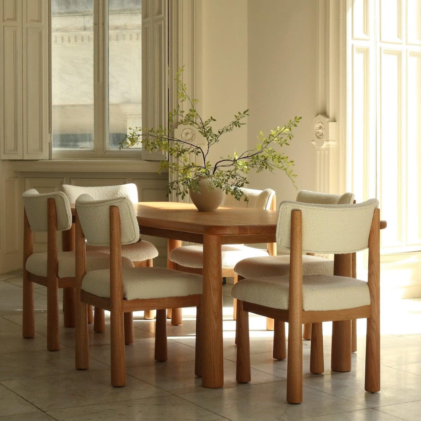 House of Leon Kitchen & Dining Room Chairs Charlie Dining Chair - White Oak Charlie Dining Chair - White Oak