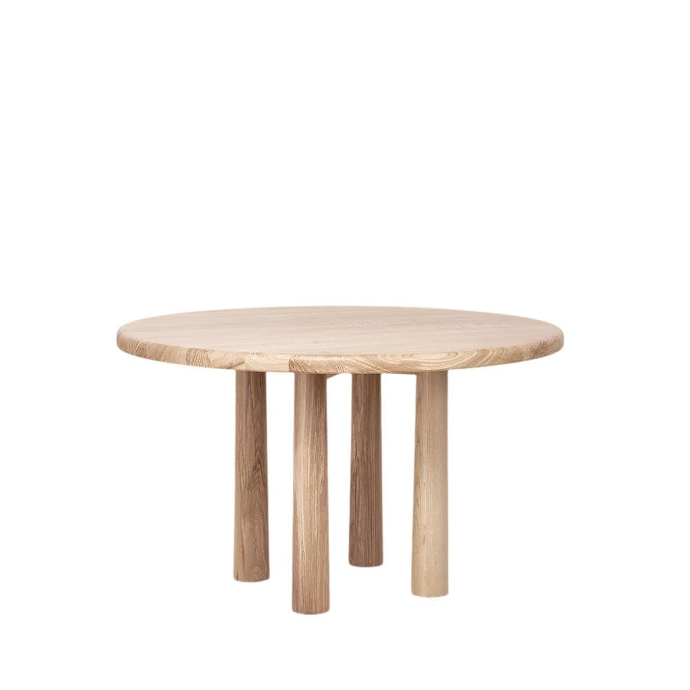 Round Topa Topa Dining Table - Natural | The Carpentry Shop Co.