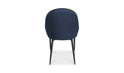The Carpentry Shop Co. LAPIS DINING CHAIR DARK BLUE-M2 LAPIS DINING CHAIR DARK BLUE-M2