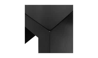 Moe's Home Collection Lazarus Outdoor Stool Black Lazarus Outdoor Stool Black