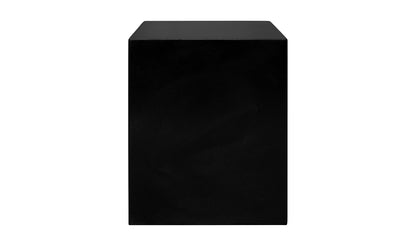 Moe's Home Collection Lazarus Outdoor Stool Black Lazarus Outdoor Stool Black