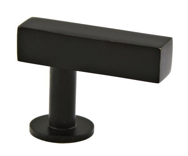 Lew's Square Bar Cabinet Knobs and Handles in Matte Black.