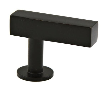 Lew's Square Bar Cabinet Knobs and Handles in Matte Black.