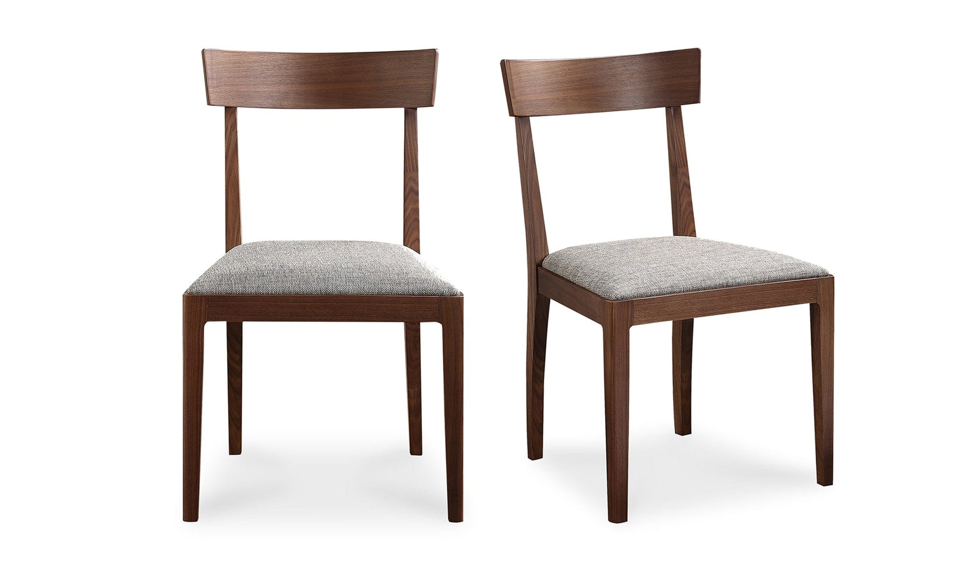 Moe's Home Collection LEONE DINING CHAIR WALNUT M2 LEONE DINING CHAIR WALNUT M2