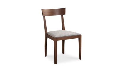 Moe's Home Collection LEONE DINING CHAIR WALNUT M2 LEONE DINING CHAIR WALNUT M2