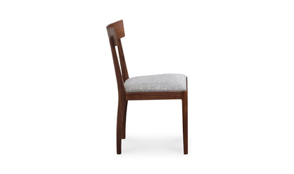 Moe's Home Collection LEONE DINING CHAIR WALNUT M2 LEONE DINING CHAIR WALNUT M2