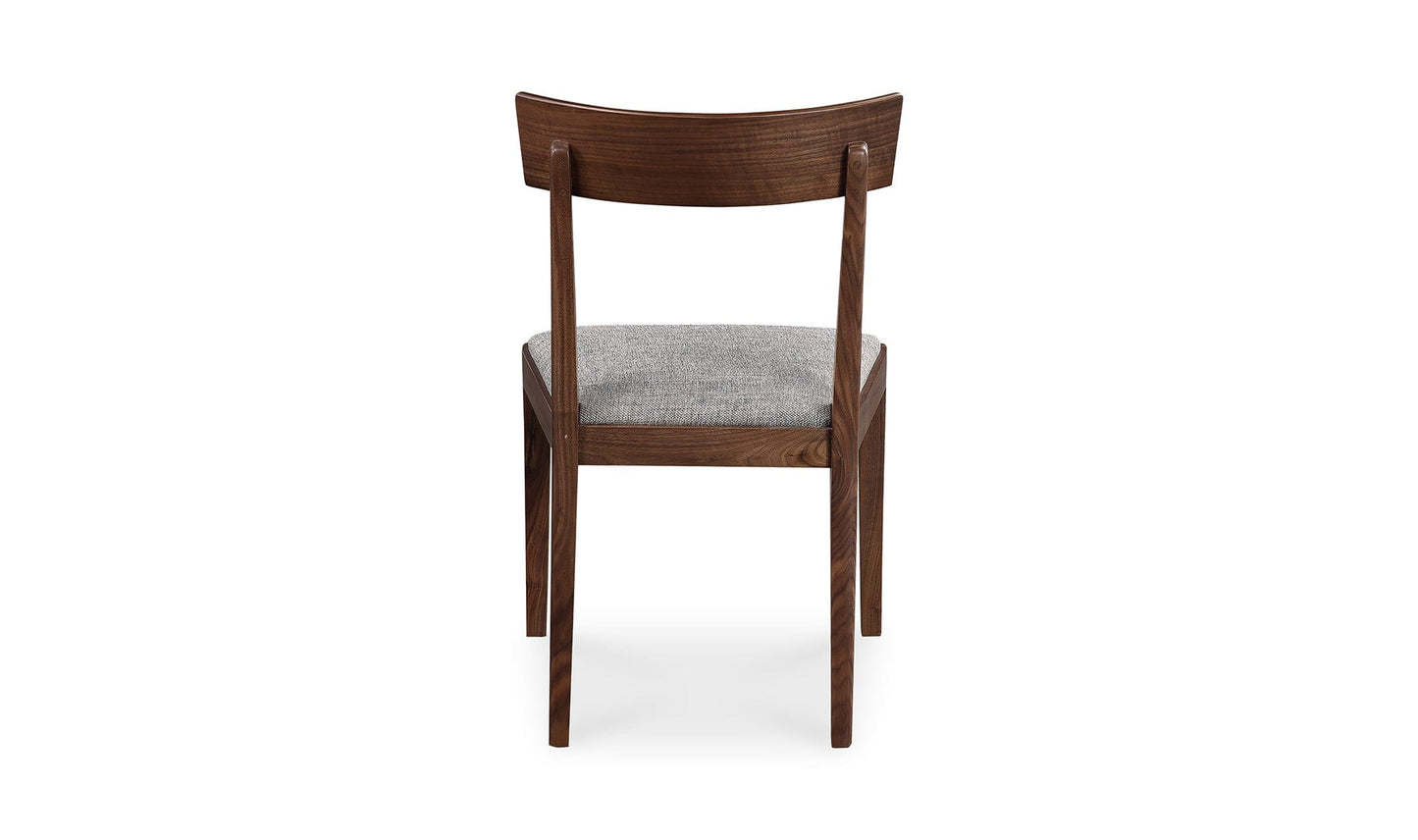 Moe's Home Collection LEONE DINING CHAIR WALNUT M2 LEONE DINING CHAIR WALNUT M2