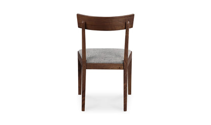 Moe's Home Collection LEONE DINING CHAIR WALNUT M2 LEONE DINING CHAIR WALNUT M2