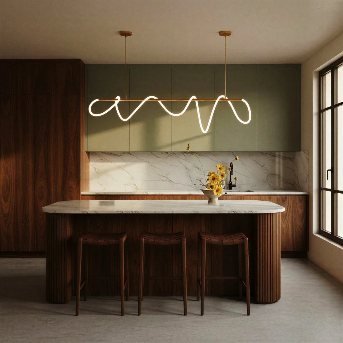 Linea Chandelier.