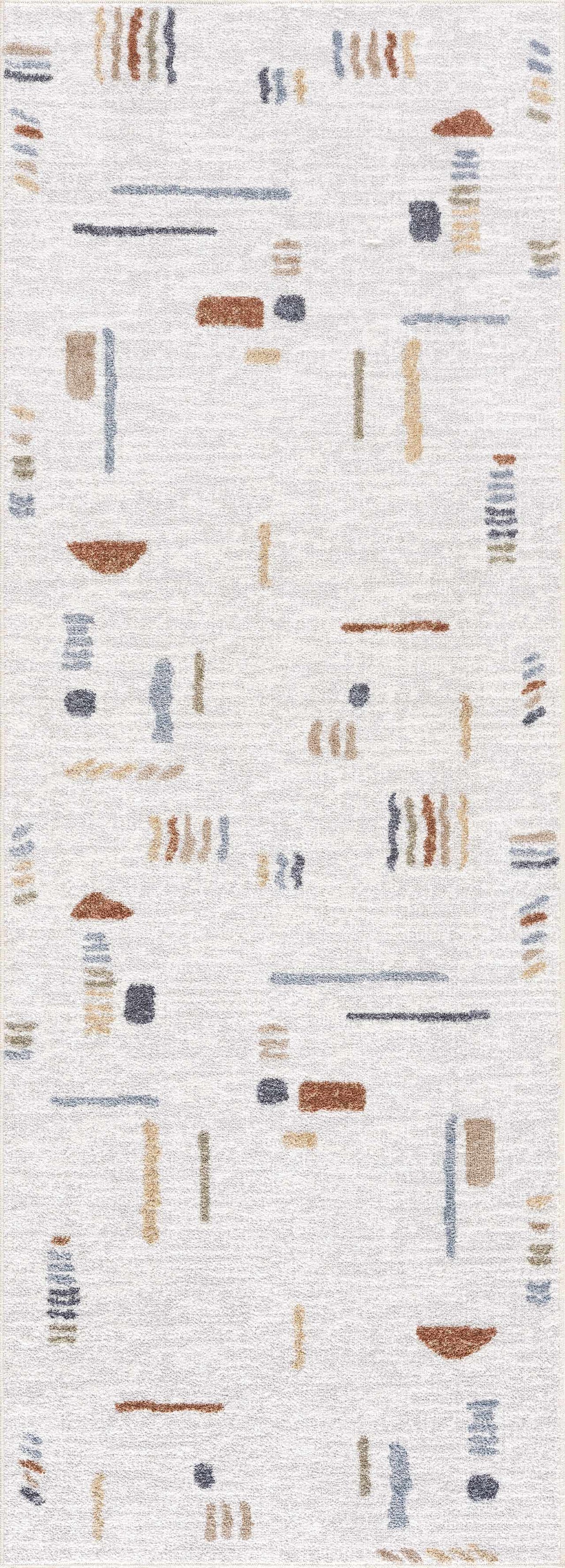 Arnon Modern Washable Rug.