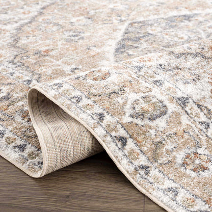 Hiti Beige Flat Pile Washable Rug