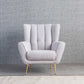 Ashcroft Furniture Co Lounge Chairs Gianna Mid-Century Modern Tufted French Boucle Armchair