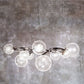 Residence Supply Clear Glass / 5 Heads - 22.0" x 11.8" / 56cm x 30cm Lucienne Chandelier