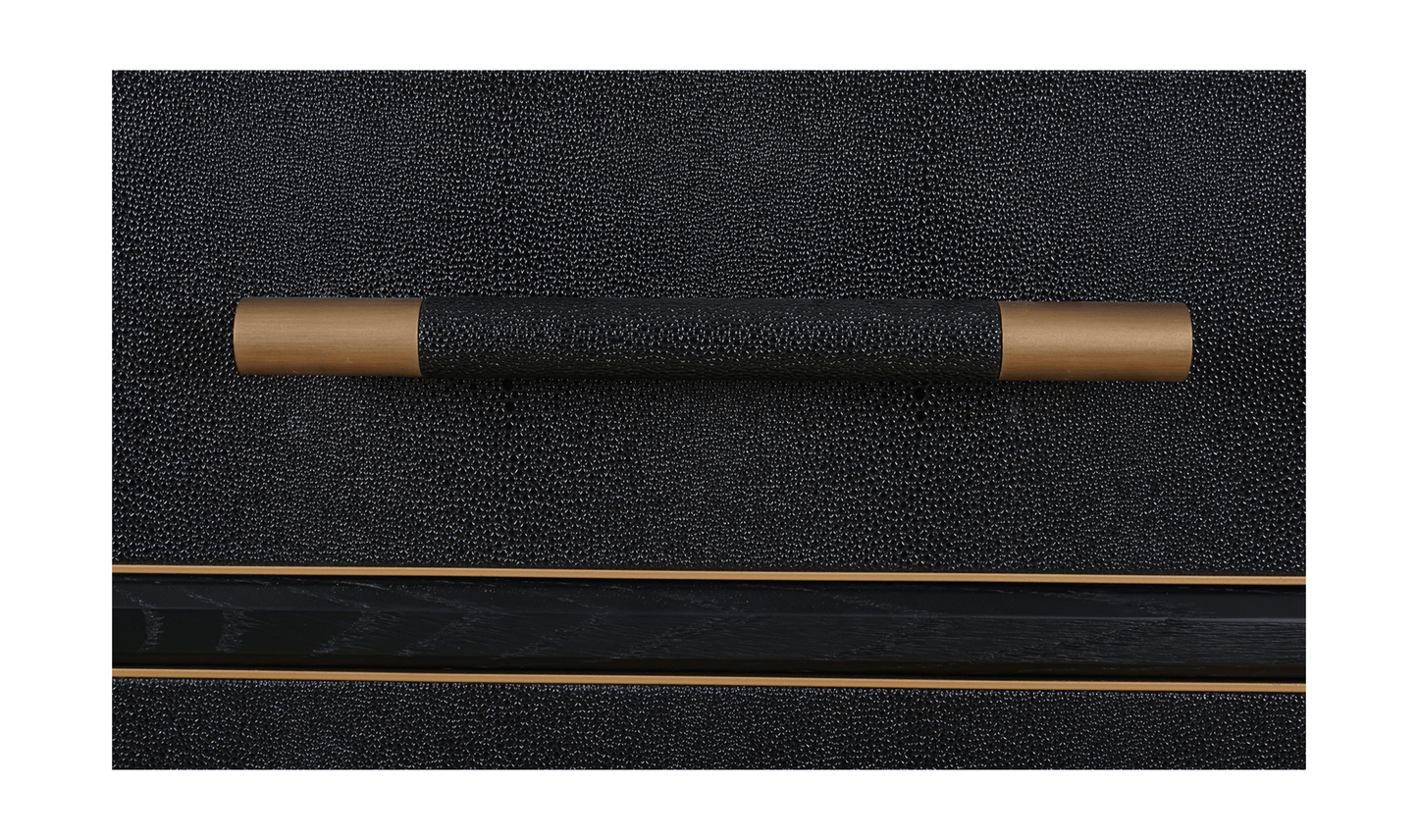 Moe's Home Collection Mako Sideboard Large Black Mako Sideboard Large Black