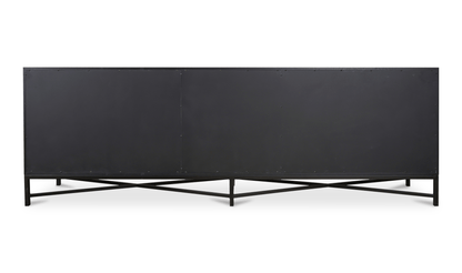 Moe's Home Collection Mako Sideboard Large Black Mako Sideboard Large Black