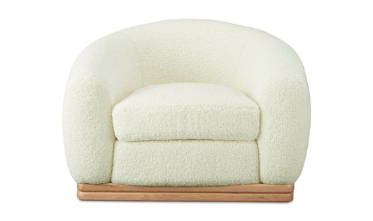 Moe's CREAM MARLOWE LOUNGE CHAIR