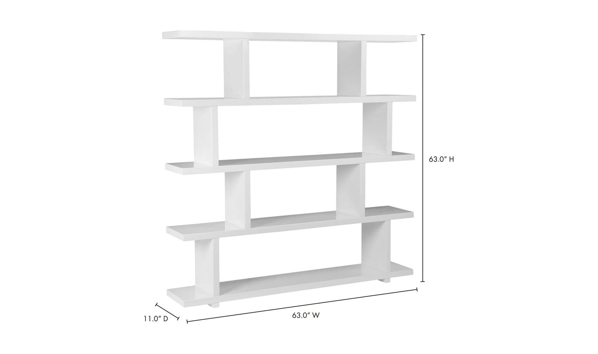 The Carpentry Shop Co. Miri Large Shelf White Miri Large Shelf White