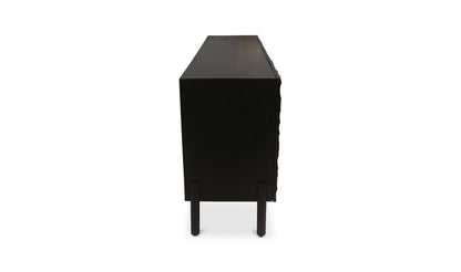 The Carpentry Shop Co. Misaki Oak Sideboard Black Misaki Oak Sideboard Black